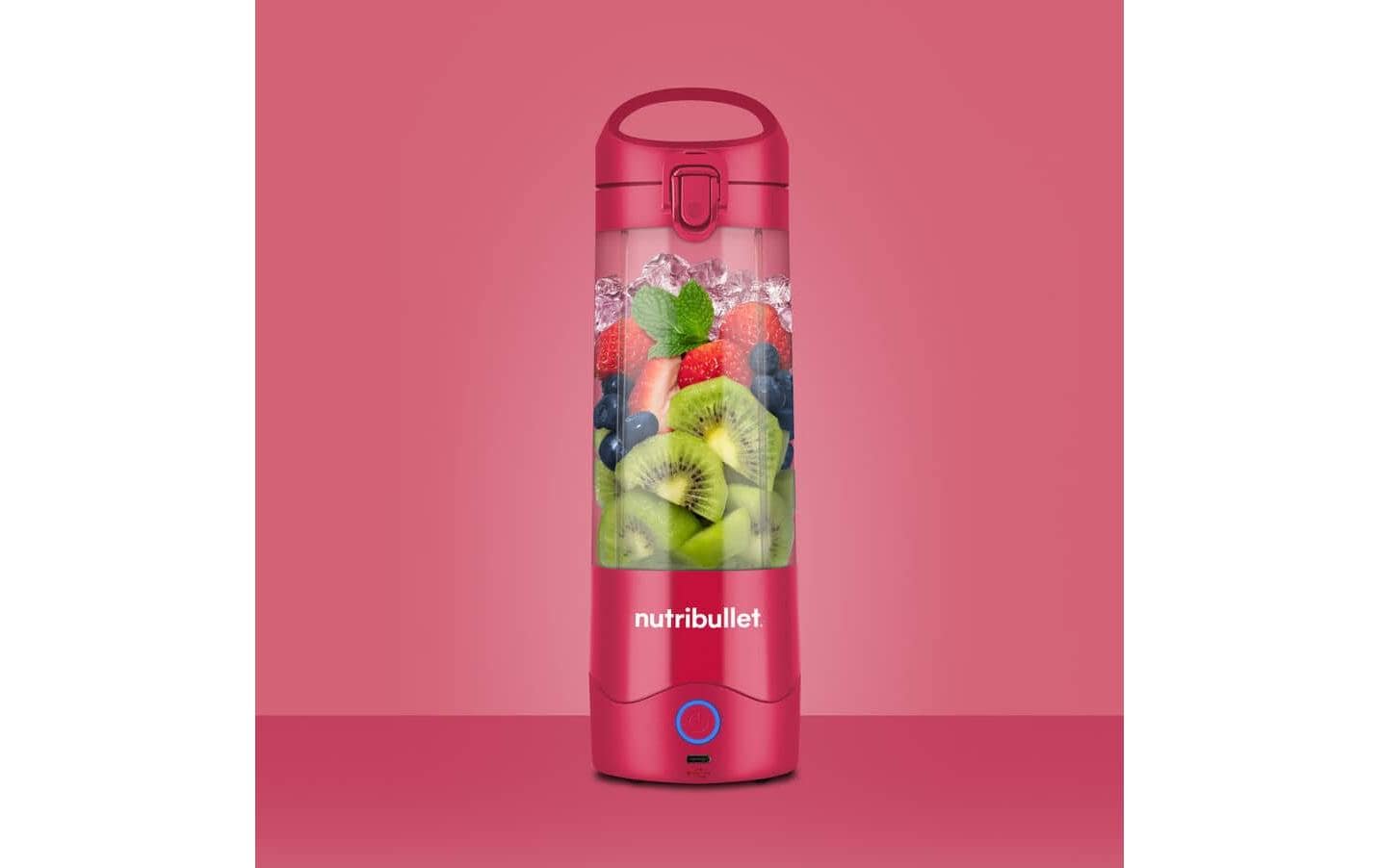 NutriBullet Portable NBP003MA Standmixer akkubetrieben 0,475 l Magenta