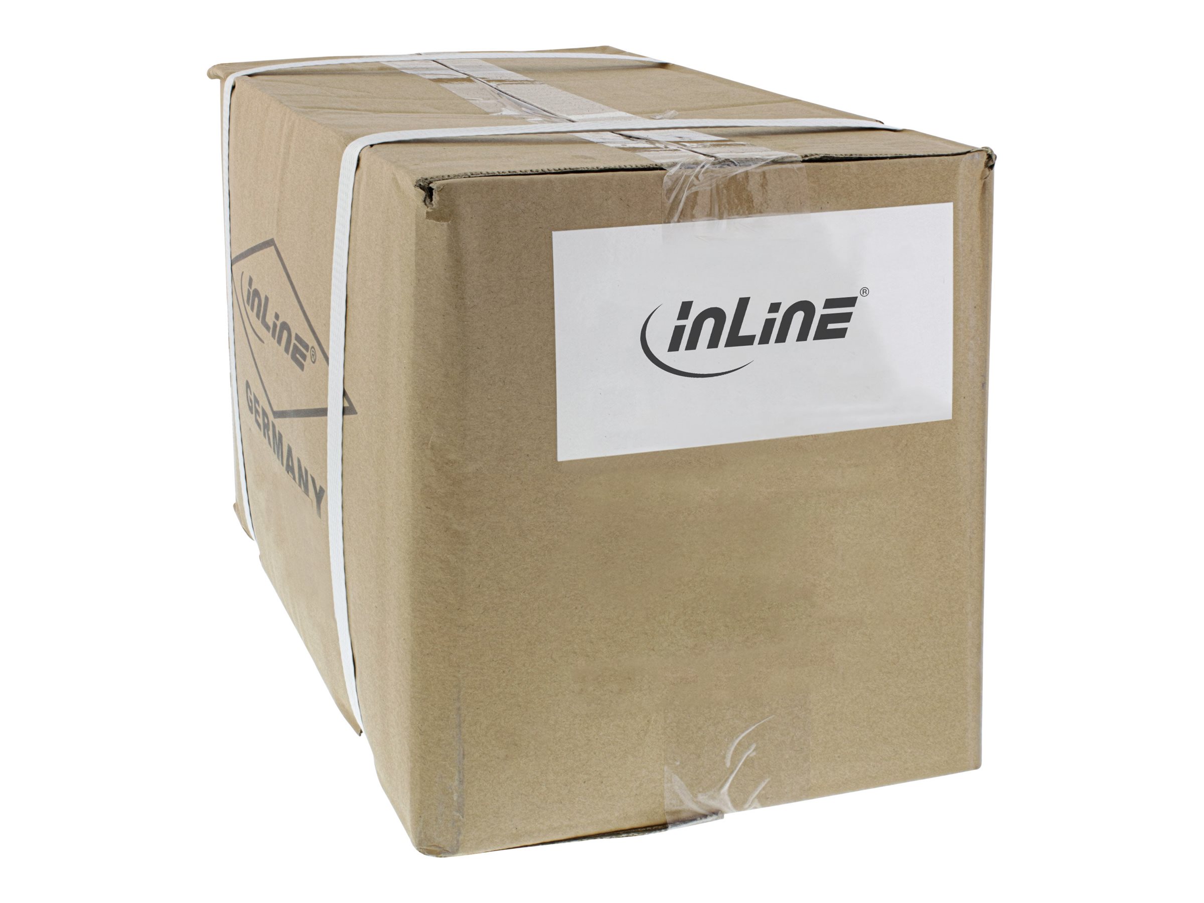 InLine Patch-Kabel CAT 6 S/FTP (PiMF) 0,5 m RJ-45 (100er Bulk-Pack) Grün