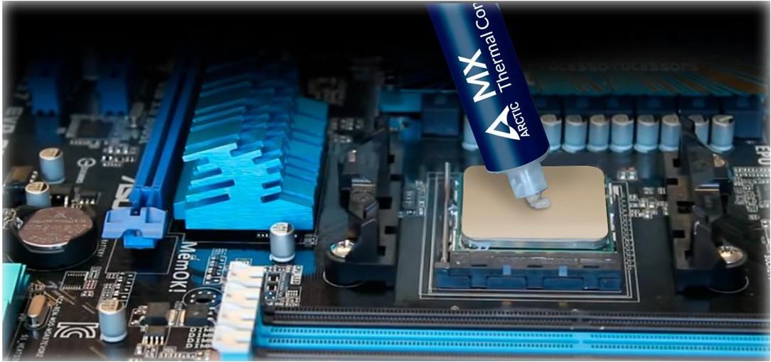 ARCTIC MX-4 Wärmeleitpaste 4 g mit Spatel Blau