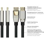 Alcasa DP20-PY005 HDMI-Kabel 0,5 m HDMI Typ A (Standard) Schwarz (DP20-PY005)