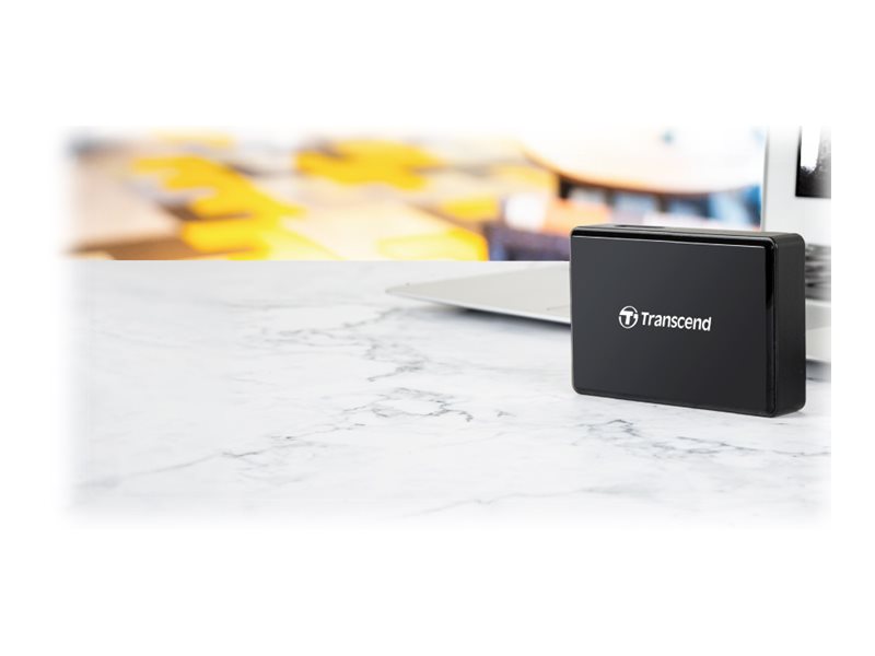 Transcend RDF8K2 Kartenleser USB 3.1 Gen 1 Schwarz