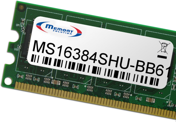 Memory Solution MS16384SHU-BB61 Speichermodul 16 GB (MS16384SHU-BB61)