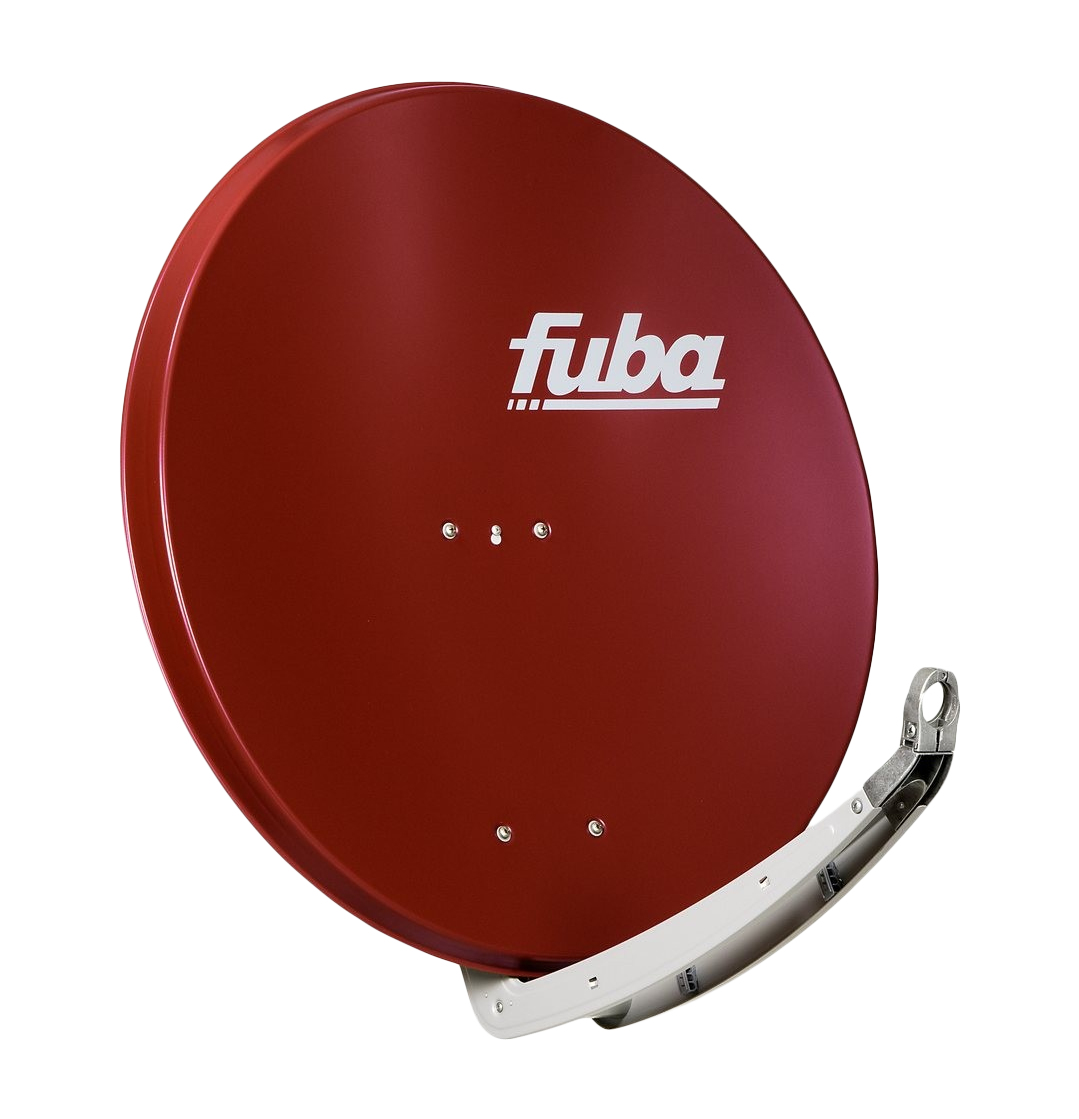 Fuba DAA 850 R SAT-Antenne 85 cm Rot