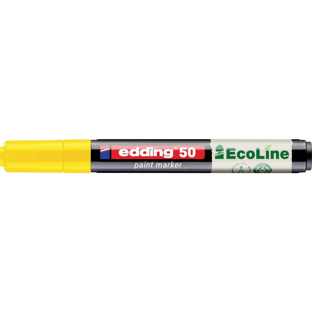 Edding 50 EcoLine 4-50-005 Lackmarker Gelb 2 mm, 3 mm 1 Stück (4-5000-5)