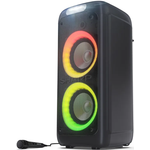 Sharp PS-949 BT Boombox USB/AUX Lichtshow schwarz (PS-949)
