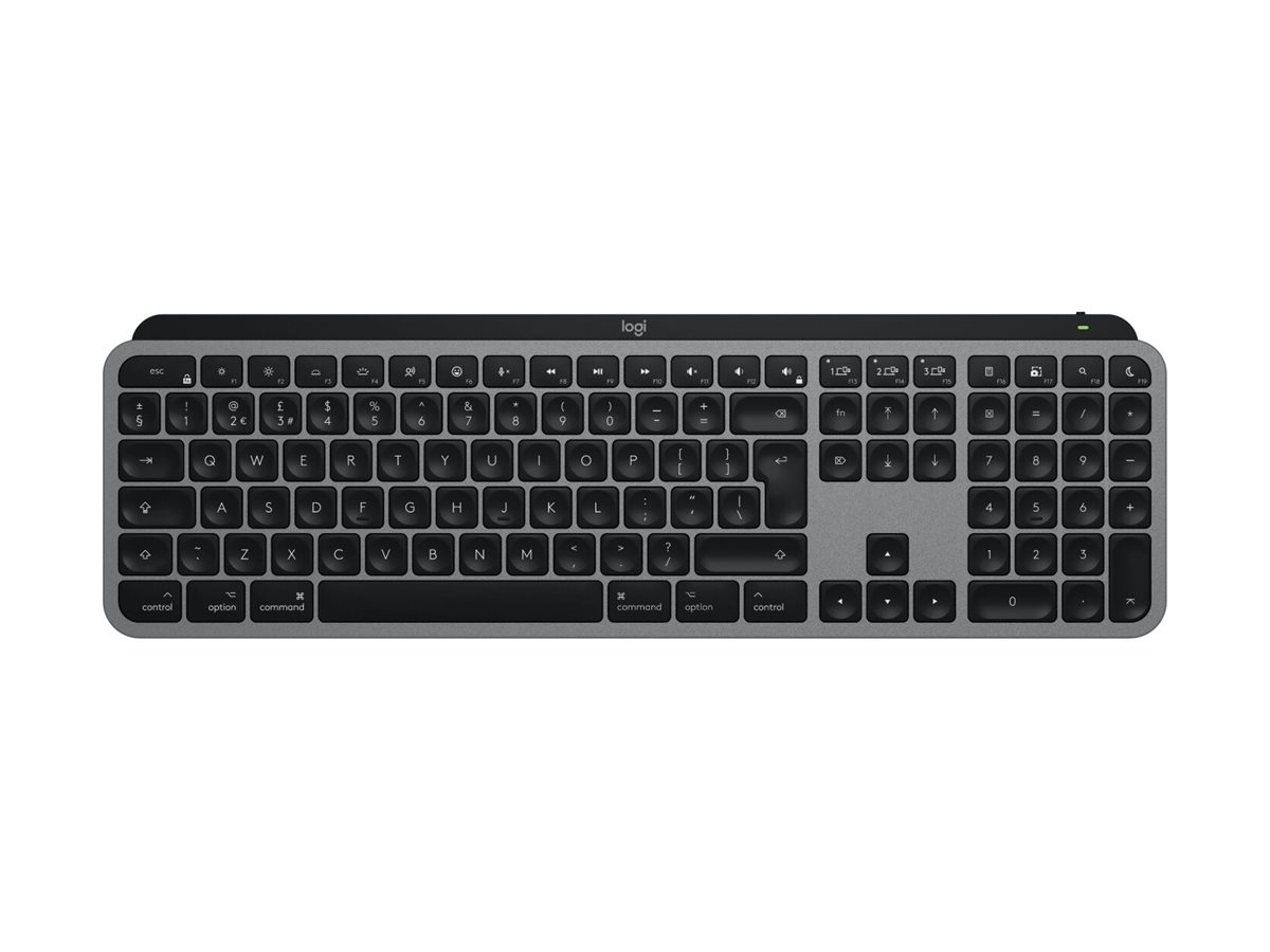 Logitech Master Series MX Keys S for Mac Tastatur QWERTZ Space-grau
