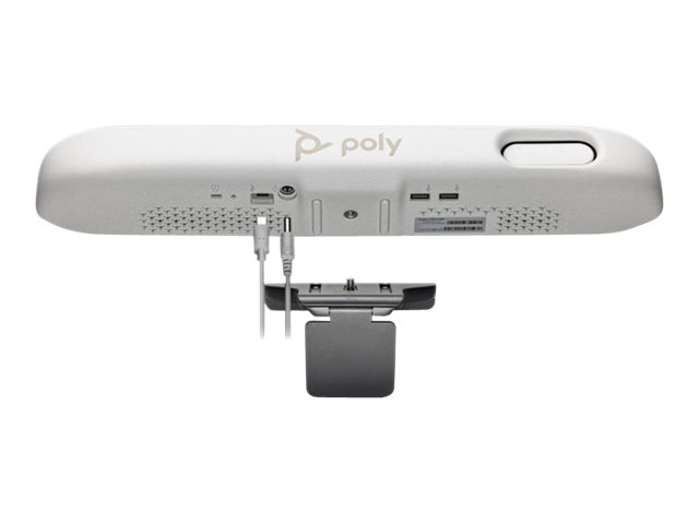 Poly Studio R30 USB-Video-Bar mit 4K-Kamera und 120° Sichtfeld, Grau