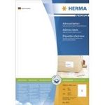 HERMA Premium Permanent selbstklebende, matte laminierte Adressetiketten aus Papier (4252)