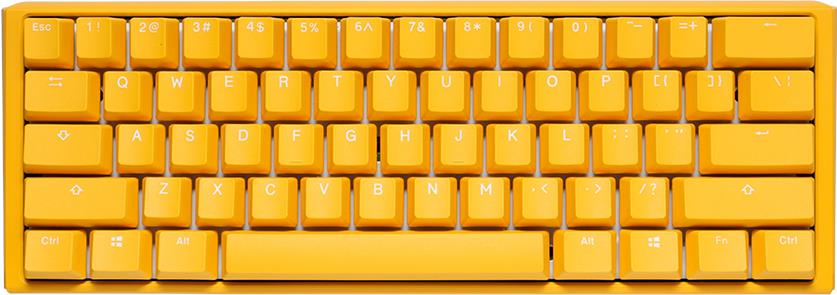 Ducky One 3 Mini Yellow Tastatur USB QWERTY US Englisch Gelb (DKON2161ST-AUSPDYDYYYC1)