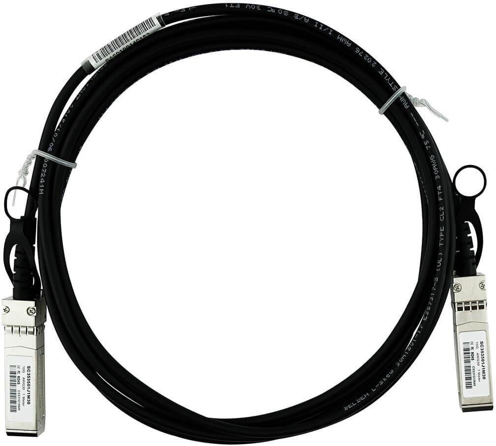 Kompatibles Juniper 740-065465 BlueLAN 10GBASE-CR passives SFP+ auf SFP+ Direct Attach Kabel, 2 Meter, AWG30 (740-065465-BL)