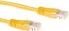ACT Yellow 1 meter U/UTP CAT6 patch cable with RJ45 connectors. Cat6 u/utp yellow 1.00m (IB8801)