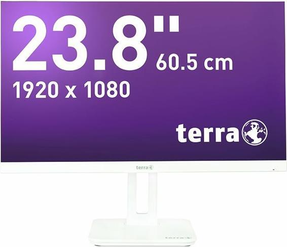 Wortmann AG TERRA 3030222 Computerbildschirm 60,5 cm (23.8") 1920 x 1080 Pixel Full HD LCD Weiß (3030222) (geöffnet)
