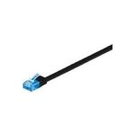 Microconnect V-UTP6A005S-FLAT 0.5m Cat6a U/UTP (UTP) Schwarz Netzwerkkabel (V-UTP6A005S-FLAT)