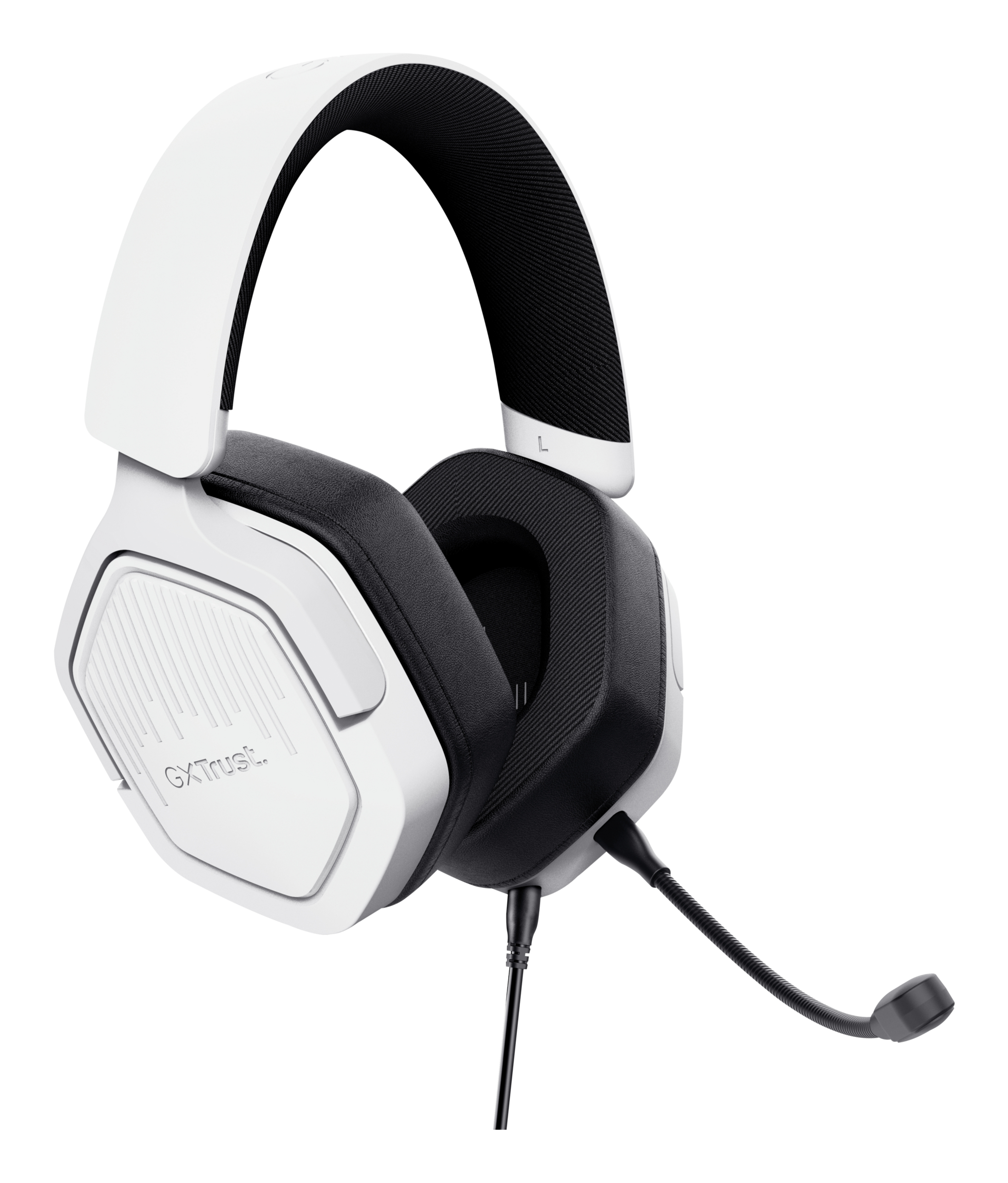 Trust GXT 492W Carus Headset Kabelgebunden Weiß