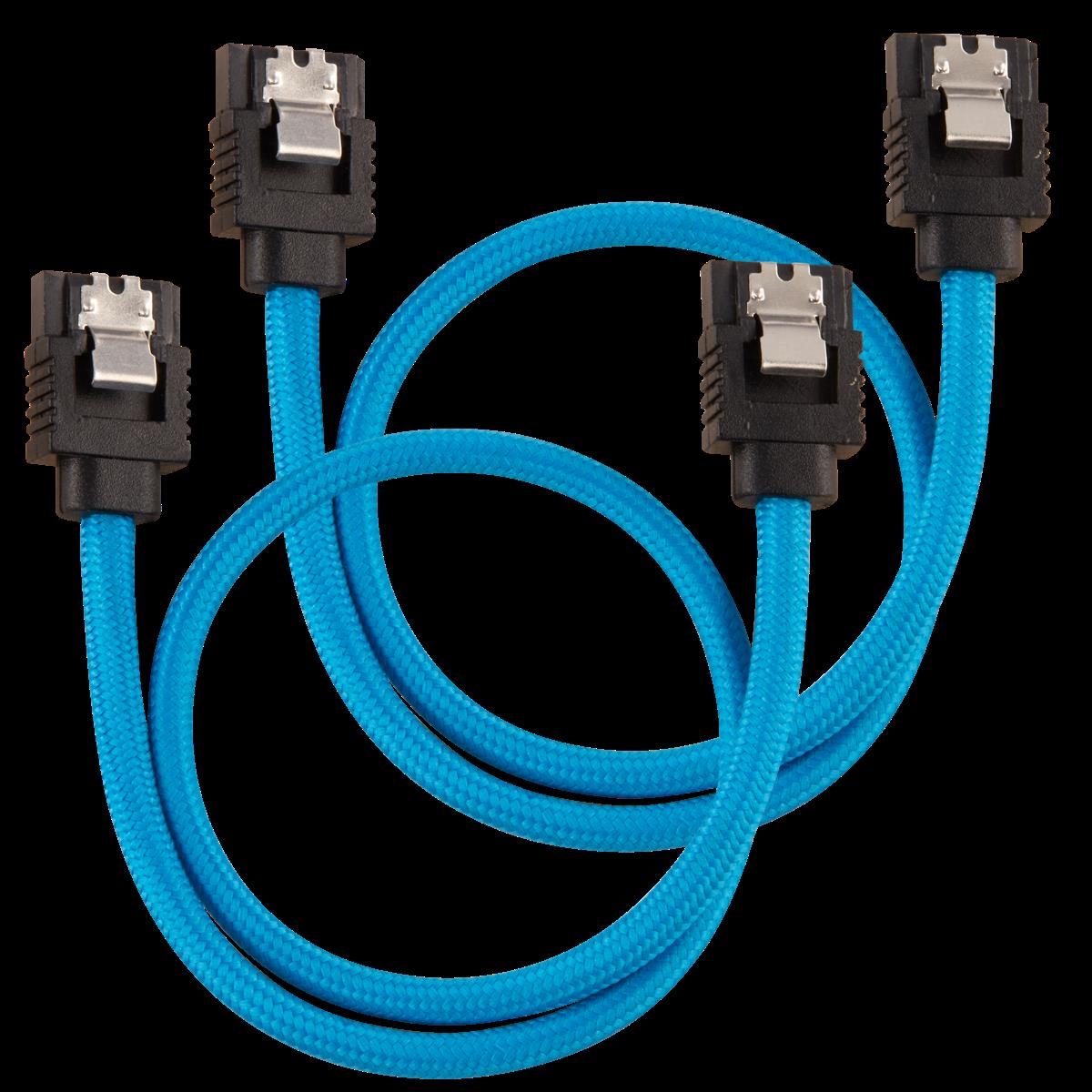 CORSAIR CC-8900251 SATA-Kabel 0,3 m Schwarz - Blau (CC-8900251)