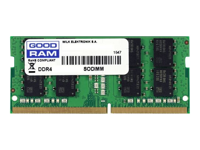 GOODRAM 8 GB DDR4 SO-DIMM 2400 MHz CL17 Speichermodul Grün