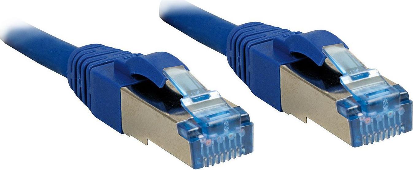 Lindy Cat.6A S/FTP Netzwerkkabel 1 m RJ45 Blau