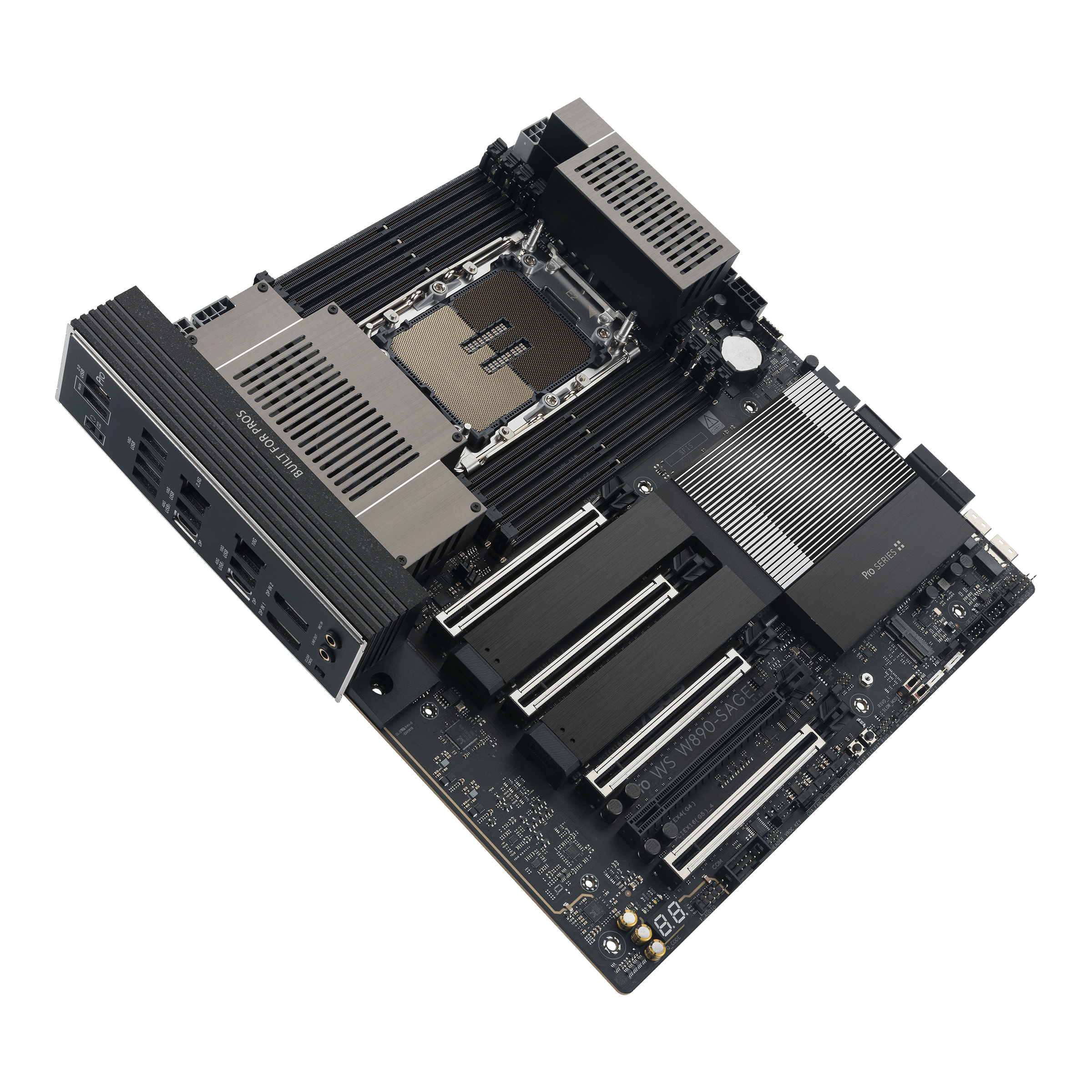 ASUS Pro WS W890-SAGE Mainboard Intel W890 LGA4710-2 DDR5 SSI CEB Schwarz