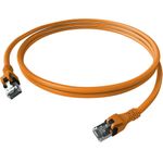 ZVK EasyLan CPP1OOAOAO0050 DualBoot Push Patchkabel Kat.6A geschirmt orange 5,0m (CPP1OOAOAO0050)