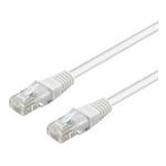 Wentronic Goobay CAT 6 Patchkabel, U/UTP, Weiß, 1.5 m - CCA Kupfergemisch (95598)