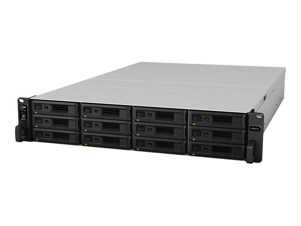 Synology RackStation RS3621xs+ NAS-Server 12 Schächte 8 GB RAM Schwarz