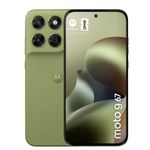 Motorola Moto G67 5G Smartphone (6,8" AMOLED, 4GB RAM, 256GB, 50MP Kamera, Grün Nile)