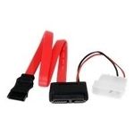 StarTech.com Slimline SATA auf SATA mit LP4-Stromkabel / Adapter (SLSATAF20)