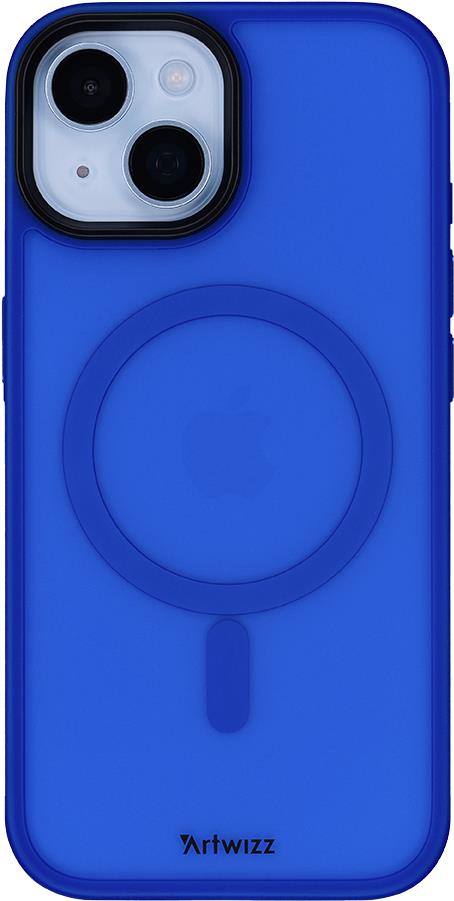 Artwizz 8136-3798. Etui-Typ: Cover, Markenkompatibilität: Apple, Kompatibilität: iPhone 15, Maximale Bildschirmgröße: 15,5 cm (6.1"), Oberflächenfärbung: Monochromatisch, Produktfarbe: Blau (8136-3798)