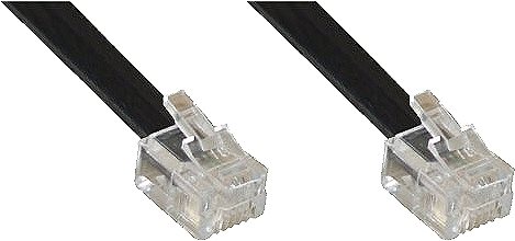 InLine® Modularkabel RJ12, St/St, 6adrig, 6P6C, 5m (18845)