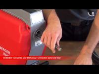 ROTHENBERGER Rohrreinigungsmaschine R 600 690 W 230 V / 50 Hz für D. 20 - 150 mm Rothenberger (72687)