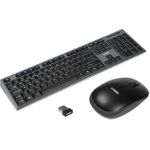 iBox DESKTOP KIT PRO Tastatur Maus enthalten QWERTY Schwarz (IKMS606W)