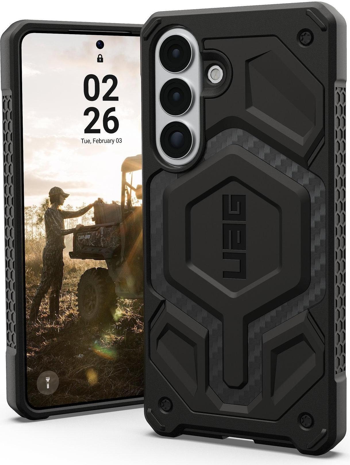 UAG Urban Armor Gear Monarch Pro Case mit Magnet-Modul | Samsung Galaxy S26+ | carbon fiber | 214514114242 (214514114242)