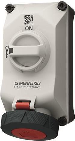 Mennekes Wandsteckdose DUO R 5704403G 32A4P3h 440V IP67 1 (5704403G)
