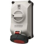 Mennekes Wandsteckdose DUO R 5704403G 32A4P3h 440V IP67 1 (5704403G)
