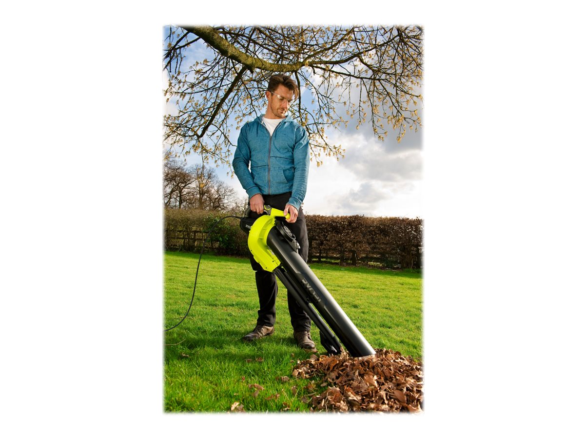 Ryobi RBV3000CESV Laubbläser 3000 W 840 m³/h 375 km/h Schwarz, Grün