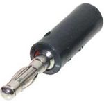 S/CONN maximum connectivity Bananenstecker, schwarz (56200-S)