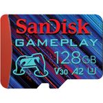 SanDisk GamePlay microSDXC UHS-I Card 256GB GamingmicroSDXC190MB/s130MB/sWUHS-IV30U3C10noJCRPD14x6Blister (SDSQXAA-128G-GN6XN)
