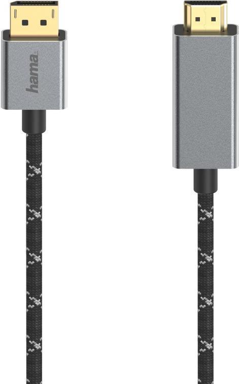 Hama 00200506 Videokabel-Adapter 1,5 m DisplayPort HDMI Schwarz (00200506)