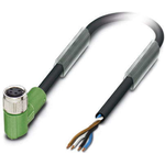 Phoenix Contact Sensor-/Stellgliedkabel M8 (90°) Buchse offen 5.00 m (SAC-4P- 5,0-PUR/M 8FR)