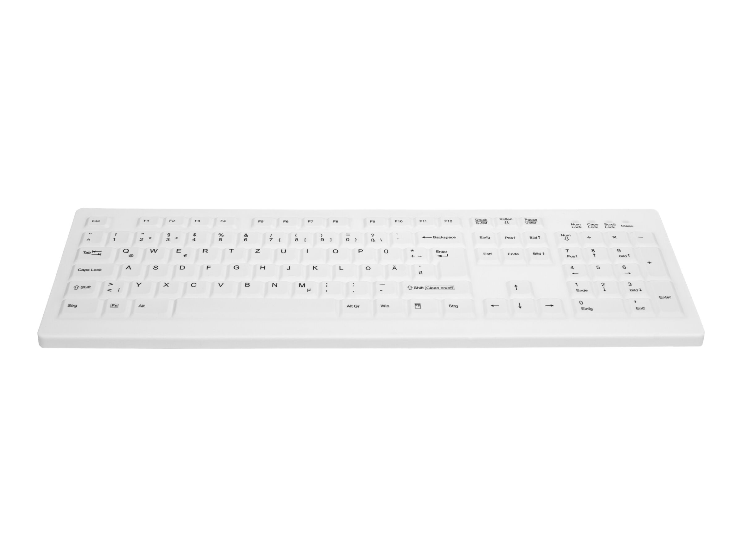 Active Key MedicalKey AK-C8100 Sanitizable Tastatur USB QWERTY USA Weiß