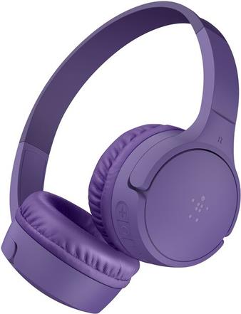 Belkin SoundForm Mini BT On-Ear Kopfhörer für Kinder, lila (AUD002HQPUV3)