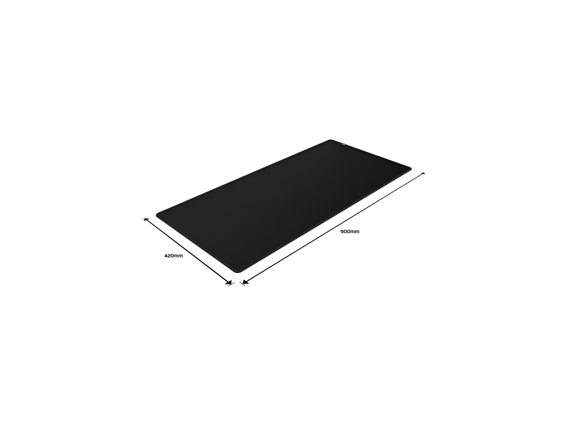 HyperX Pulsefire Mat Mauspad XL 900 mm x 420 mm Schwarz