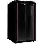 ROLINE 19 Zoll Netzwerkschrank Pro 26 HE 800x800 BxT Glastür schwarz (26.21.0224)