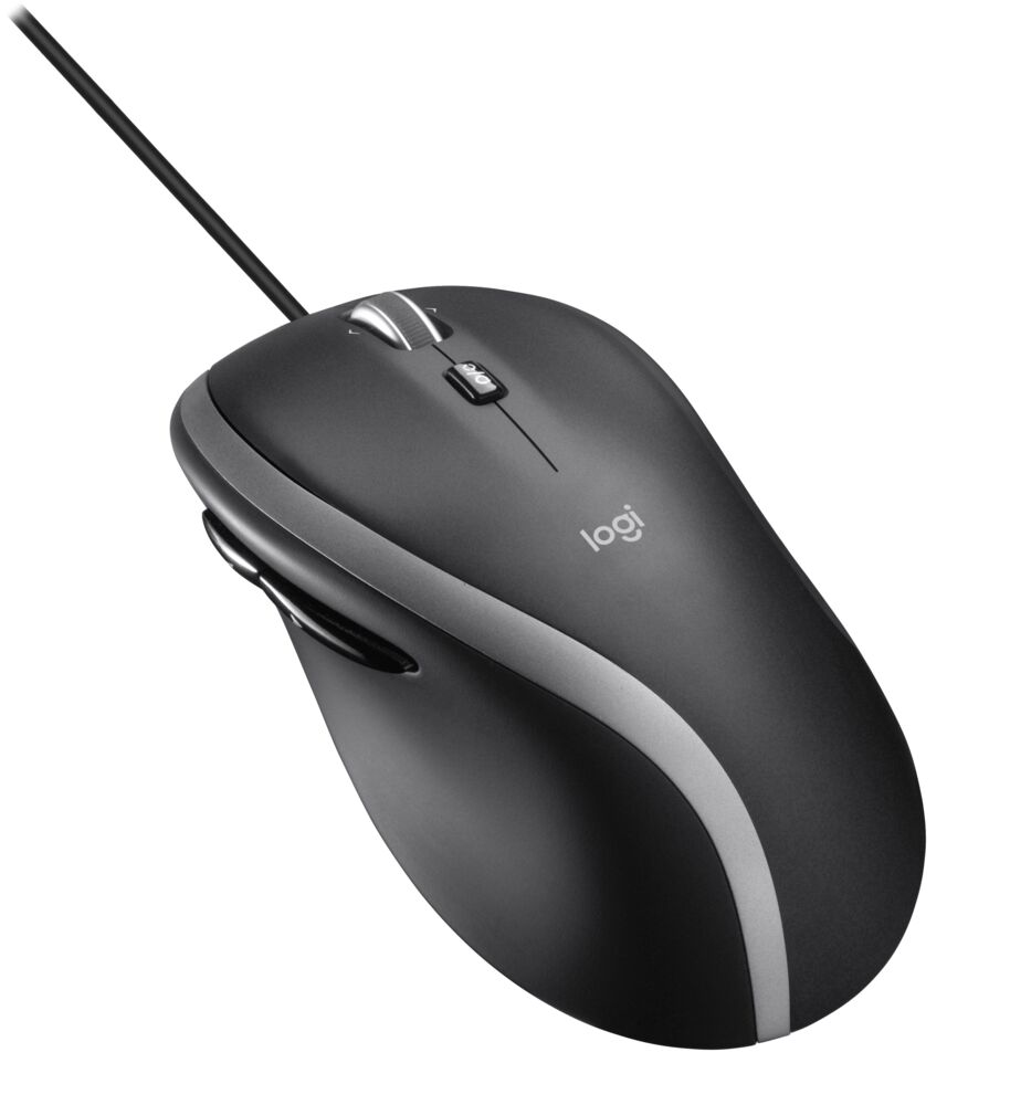 Logitech M500 Lasermaus verkabelt 1000 DPI USB Schwarz