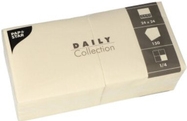 PAPSTAR Servietten Daily Collection champagner 2-lagig 12.0 x 12.0 cm 150 St. (89601)