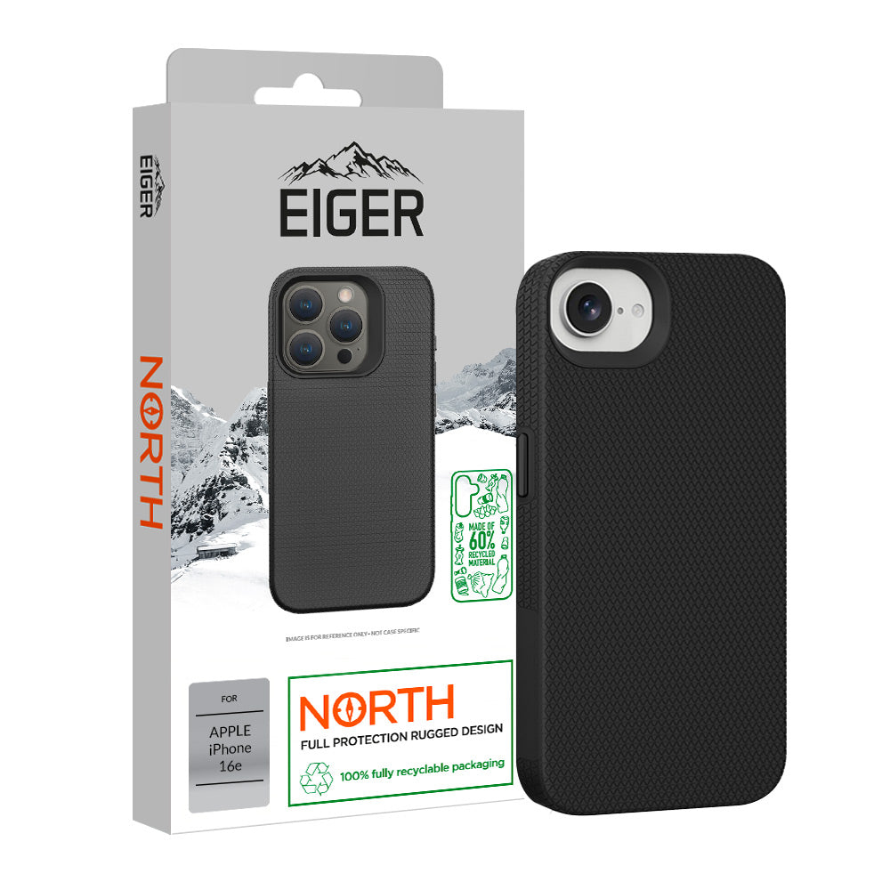 Eiger North Case GRS iPhone SE 2025 Schwarz