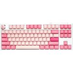 Ducky One 3 TKL Gossamer Pink Tastatur USB Deutsch Pink - Weiß (DKON2187-EDEPDGOWWPC1)