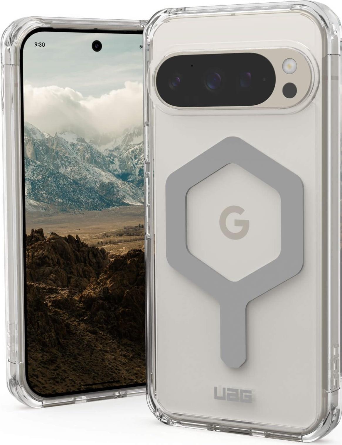 Urban Armor Gear UAG Plyo Pro Case| Google Pixel 9| ice transparent/silber| (614458114333)