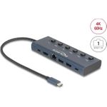 Delock USB Type-C Dockingstation 4K - HDMI Gigabit LAN PD 3.0 90 W mit (92000)