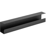 InLine® Kabelführungssystem für Untertisch-Montage, schwarz (23190B)